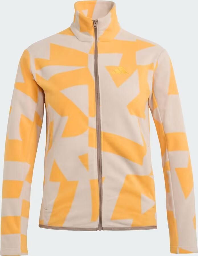 Adidas Terrex Multi Bedrukt Fleece Jack met Lange Ritssluiting Kids - Foto 1