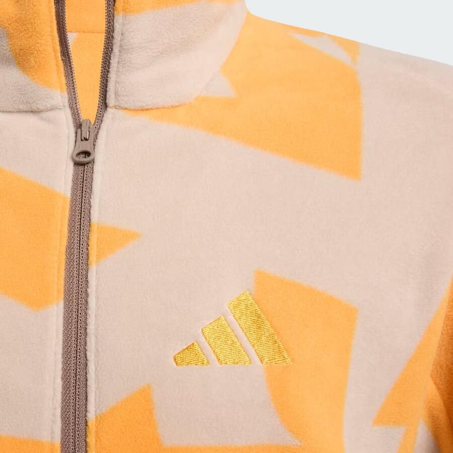 Adidas Terrex Multi Bedrukt Fleece Jack met Lange Ritssluiting Kids - Foto 2