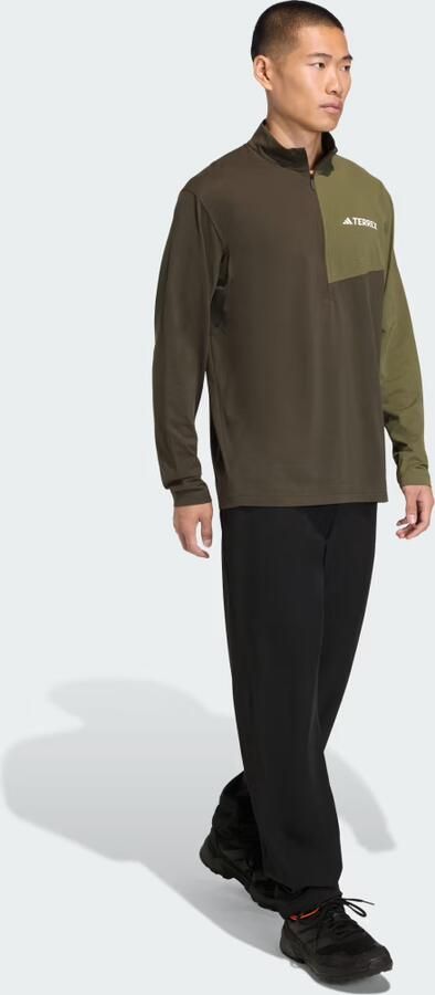 Adidas Terrex Multi Climacool Longsleeve met Halflange Rits - Foto 6