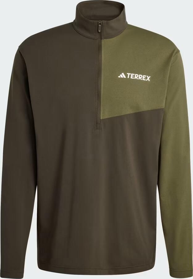Adidas Terrex Multi Climacool Longsleeve met Halflange Rits - Foto 4
