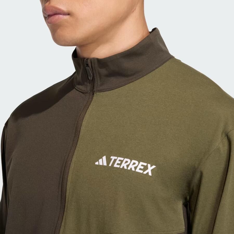 Adidas Terrex Multi Climacool Longsleeve met Halflange Rits - Foto 2