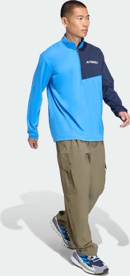 Adidas Terrex Multi Climacool Longsleeve met Halflange Rits - Foto 5
