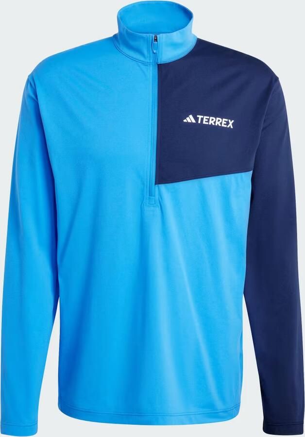 Adidas Terrex Multi Climacool Longsleeve met Halflange Rits - Foto 4
