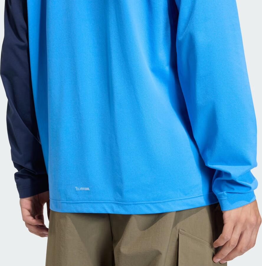 Adidas Terrex Multi Climacool Longsleeve met Halflange Rits - Foto 2