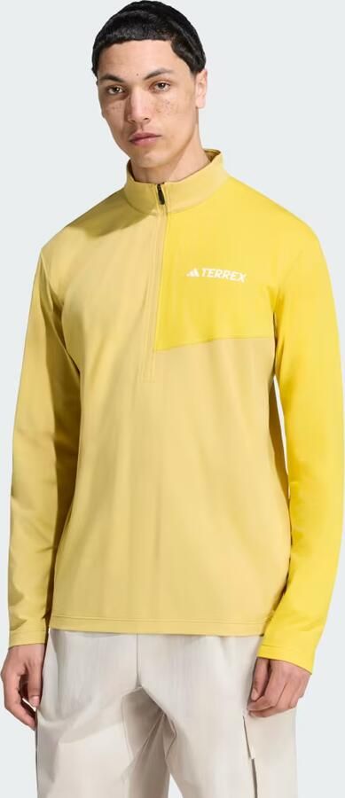 Adidas Terrex Multi Climacool Longsleeve met Halflange Rits