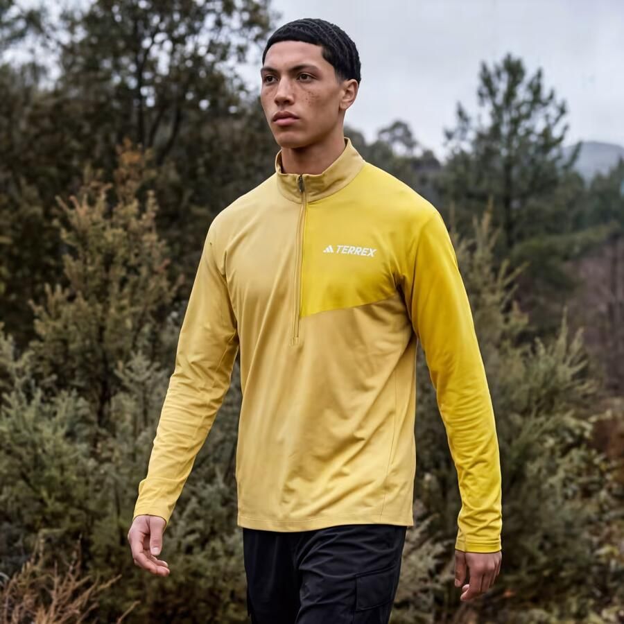 Adidas Terrex Multi Climacool Longsleeve met Halflange Rits - Foto 2