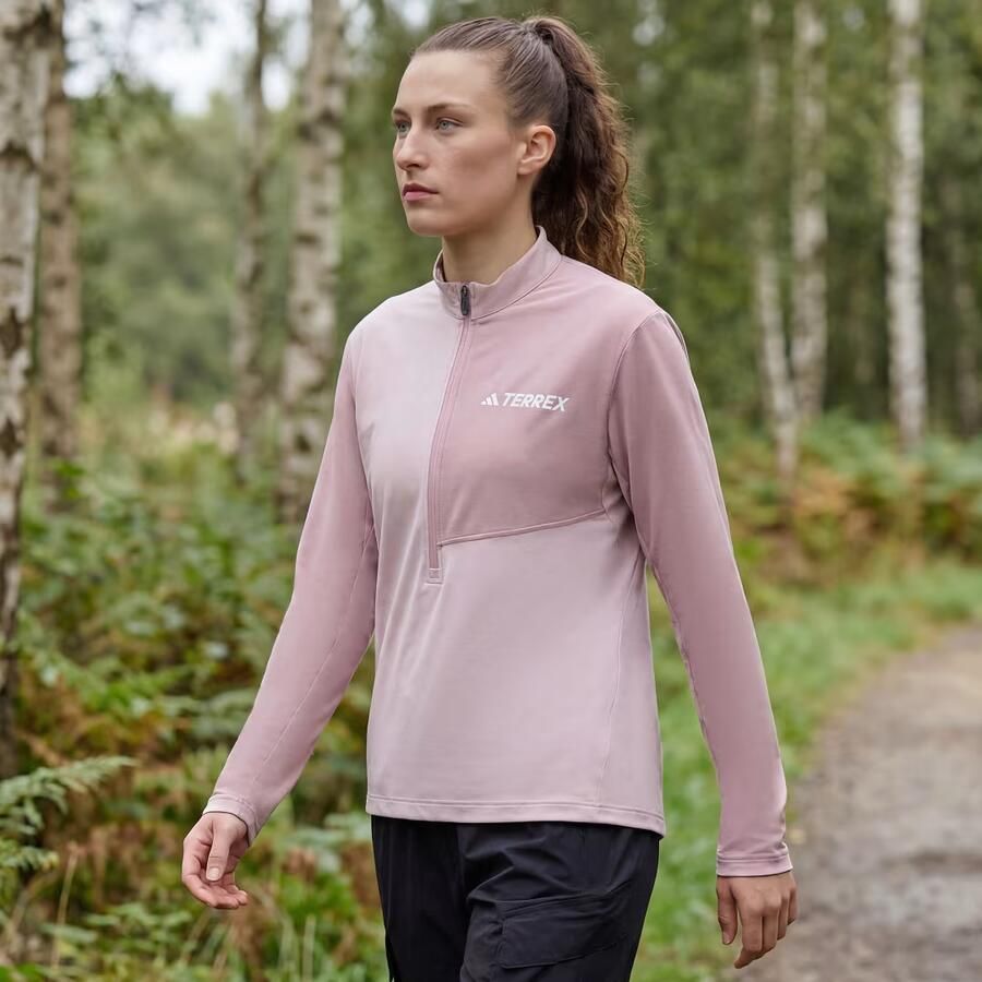 Adidas Terrex Multi Climacool Longsleeve met Halflange Rits - Foto 2