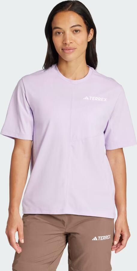 Adidas T-shirt Korte Mouw T-shirt Terrex Multi Climacool violet