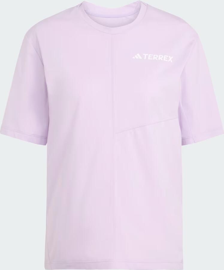 Adidas T-shirt Korte Mouw T-shirt Terrex Multi Climacool violet - Foto 3
