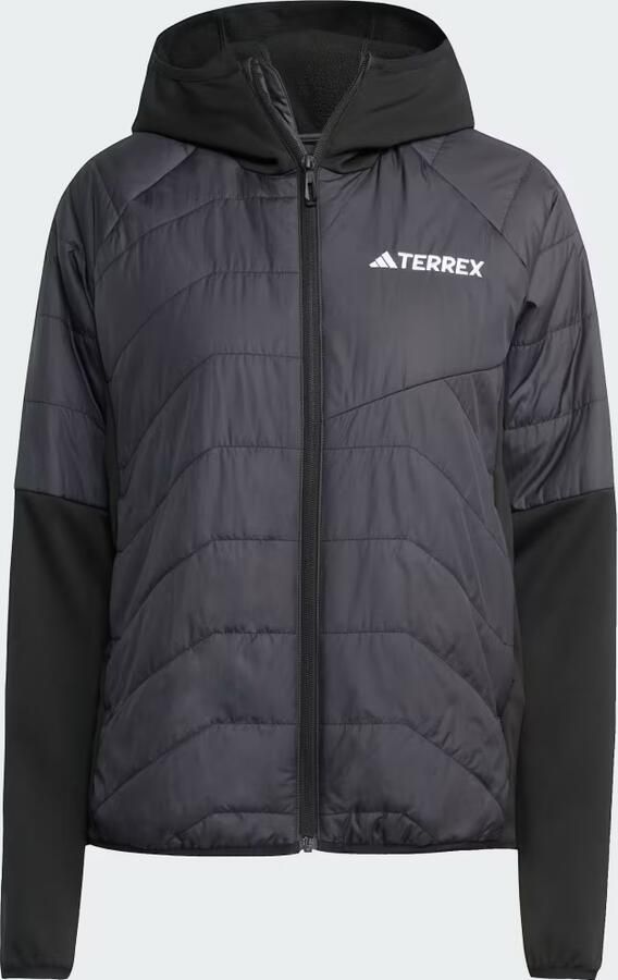 Adidas Terrex Multi CLIMAWARM Geïsoleerd Hybride Capuchonjack - Foto 4