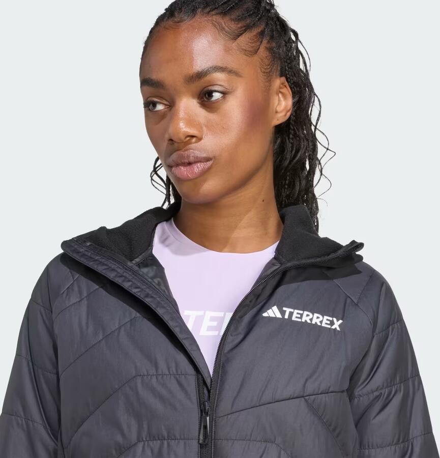 Adidas Terrex Multi CLIMAWARM Geïsoleerd Hybride Capuchonjack - Foto 2