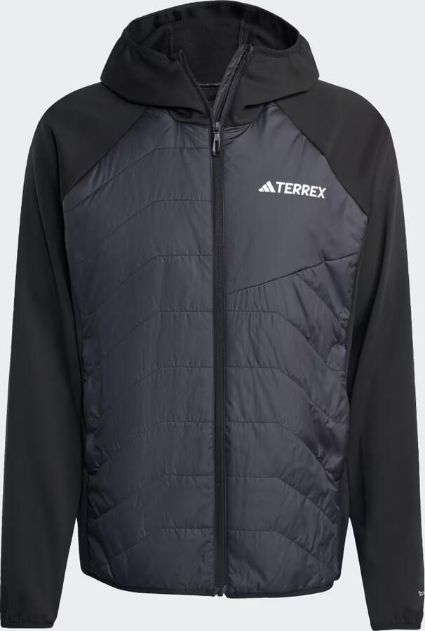 Adidas Terrex Multi CLIMAWARM Geïsoleerd Hybride Capuchonjack - Foto 4