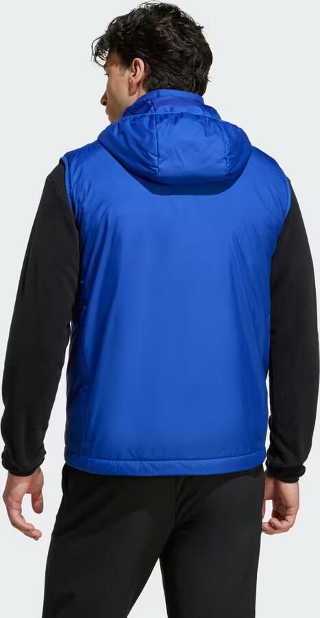 Adidas Terrex Multi Climawarm Insulated Bodywarmer met Capuchon Blauw- Heren Blauw - Foto 3