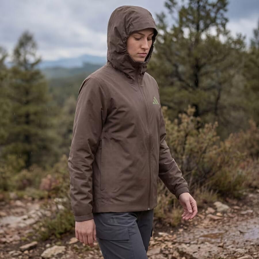 Adidas Terrex Multi Essentials CLIMAPROOF Geïsoleerd Capuchonjack - Foto 2