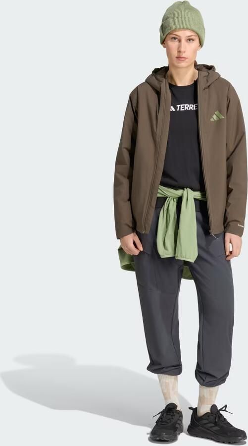 Adidas Terrex Multi Essentials CLIMAPROOF Geïsoleerd Capuchonjack - Foto 5