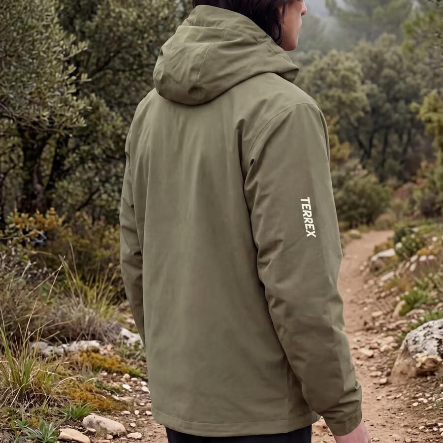 Adidas Terrex Multi Essentials CLIMAPROOF Geïsoleerd Capuchonjack - Foto 3