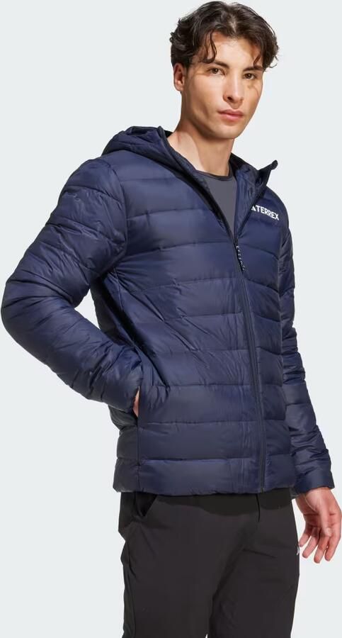 Adidas Terrex Multi Essentials CLIMAWARM Light Down Hooded Jacket - Foto 5