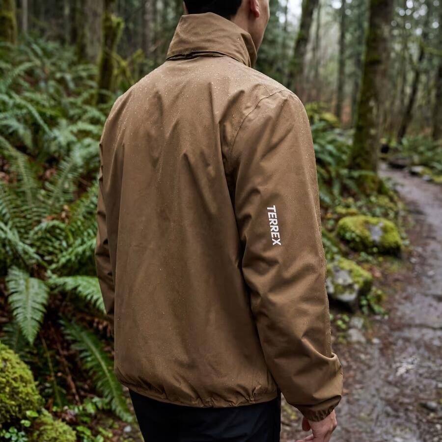 Adidas Terrex Multi Essentials Dubbellaags Regenjack - Foto 3