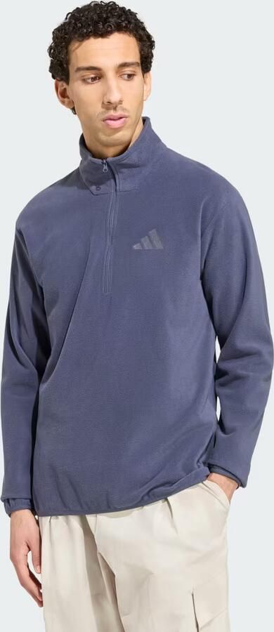 Adidas Terrex Multi Essentials Fleece Jack met Halflange Rits