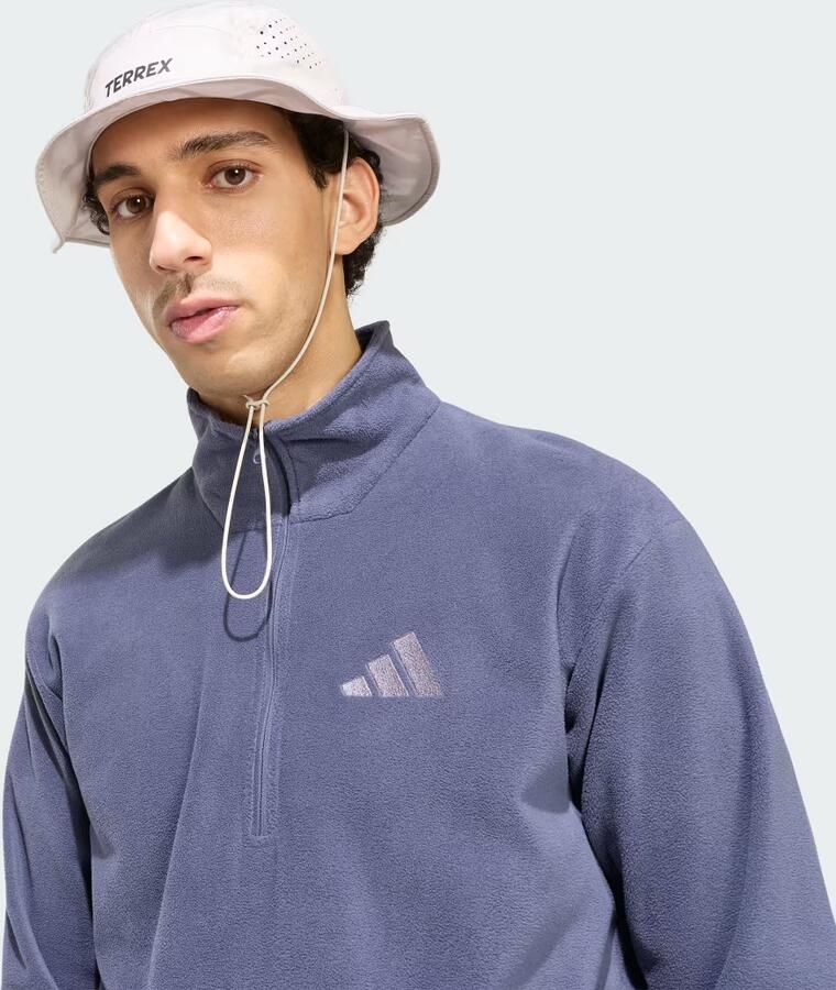 Adidas Terrex Multi Essentials Fleece Jack met Halflange Rits - Foto 2