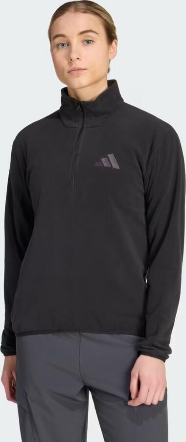 Adidas Terrex Multi Essentials Fleece Jack met Halflange Rits
