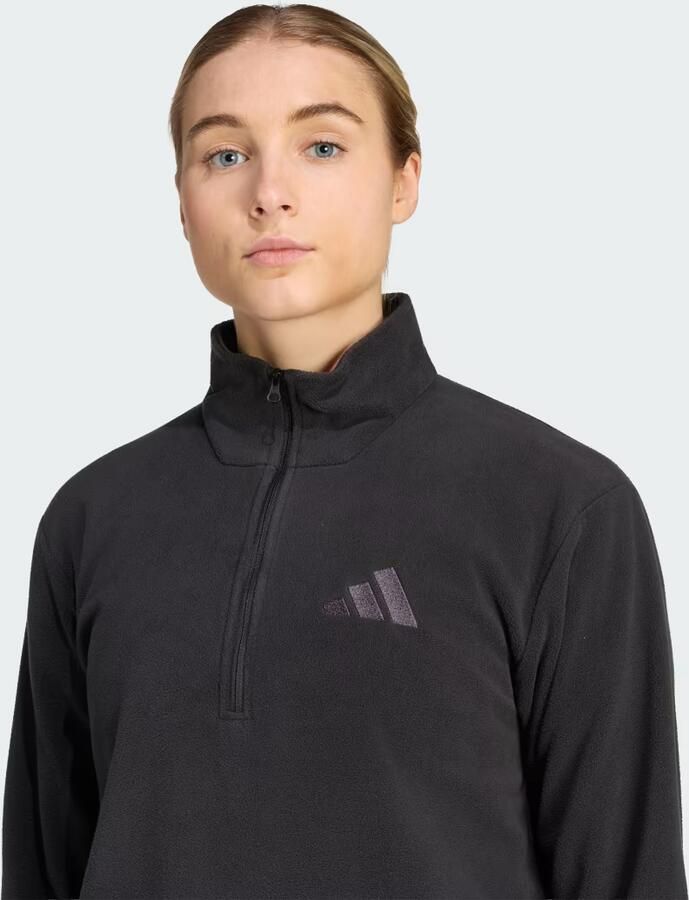 Adidas Terrex Multi Essentials Fleece Jack met Halflange Rits - Foto 3