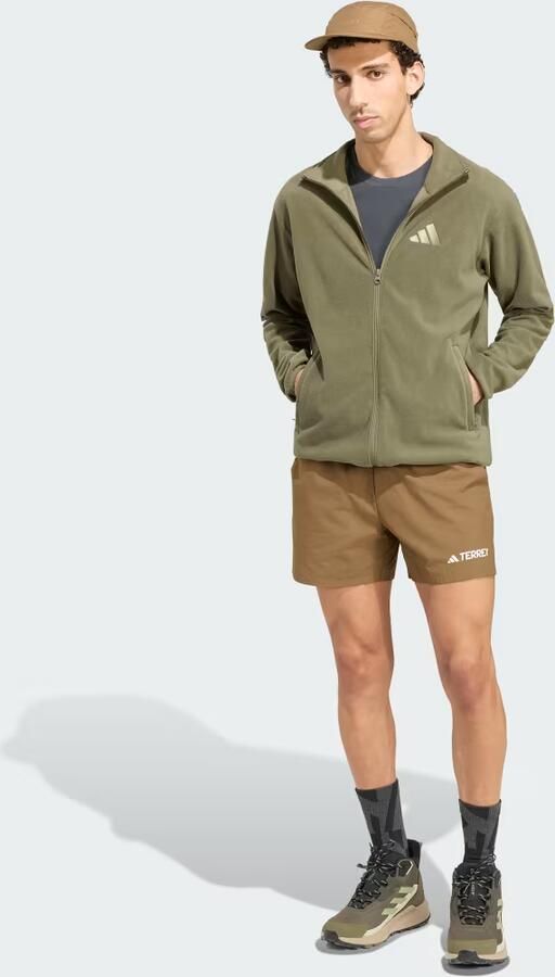 Adidas Terrex Multi Essentials Fleece Jack met Lange Ritssluiting - Foto 5