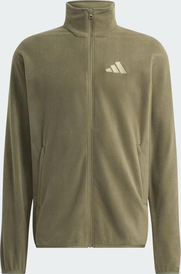 Adidas Terrex Multi Essentials Fleece Jack met Lange Ritssluiting - Foto 4