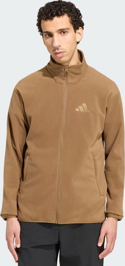 Adidas Terrex Multi Essentials Fleece Jack met Lange Ritssluiting