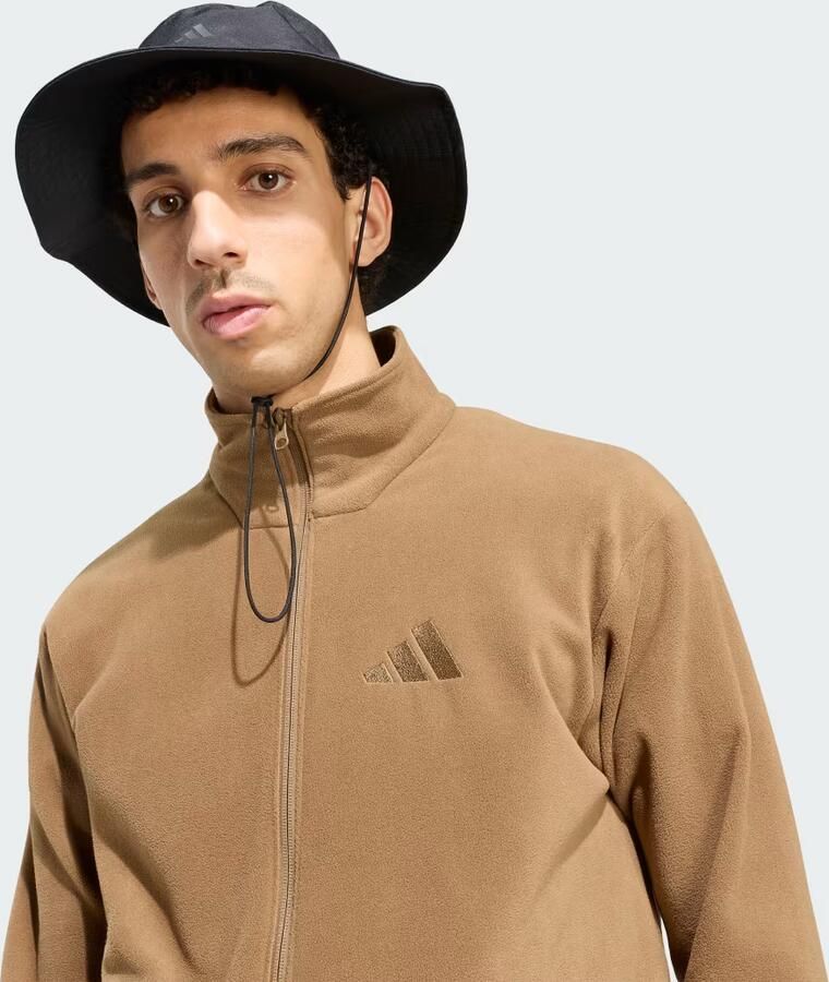 Adidas Terrex Multi Essentials Fleece Jack met Lange Ritssluiting - Foto 3