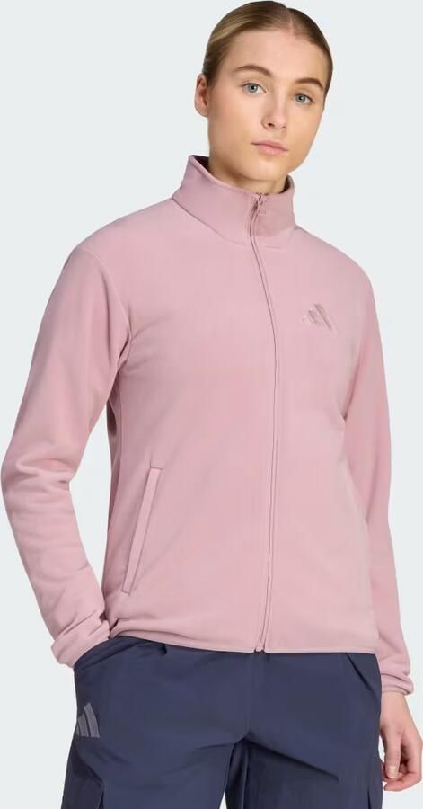 Adidas Terrex Multi Essentials Fleece Jack met Lange Ritssluiting