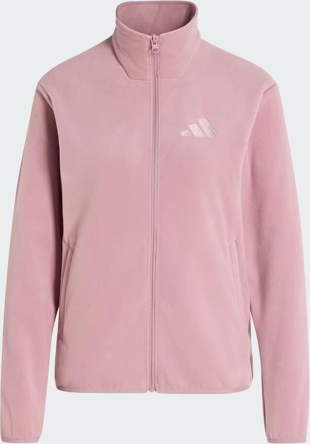 Adidas Terrex Multi Essentials Fleece Jack met Lange Ritssluiting - Foto 4