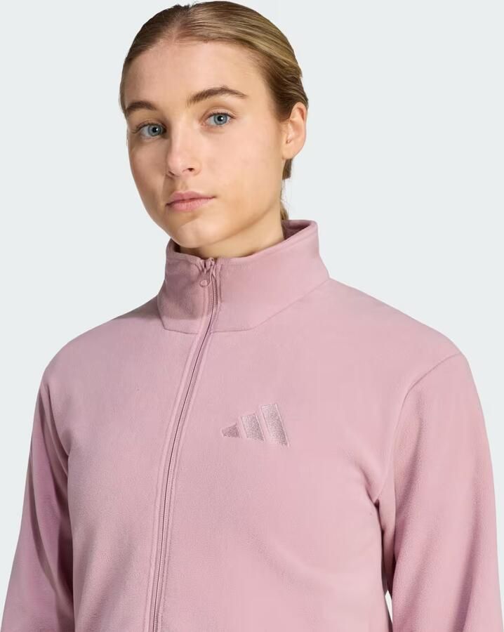 Adidas Terrex Multi Essentials Fleece Jack met Lange Ritssluiting - Foto 3