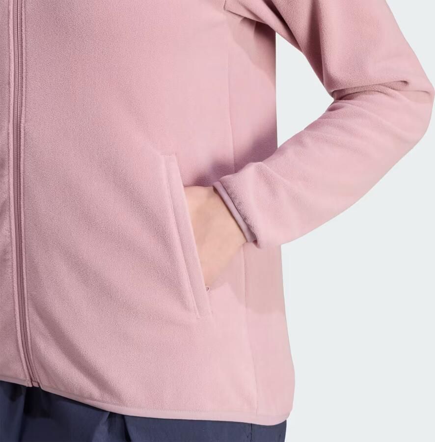 Adidas Terrex Multi Essentials Fleece Jack met Lange Ritssluiting - Foto 2