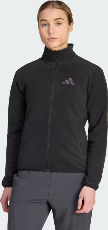 Adidas Terrex Multi Essentials Fleece Jack met Lange Ritssluiting