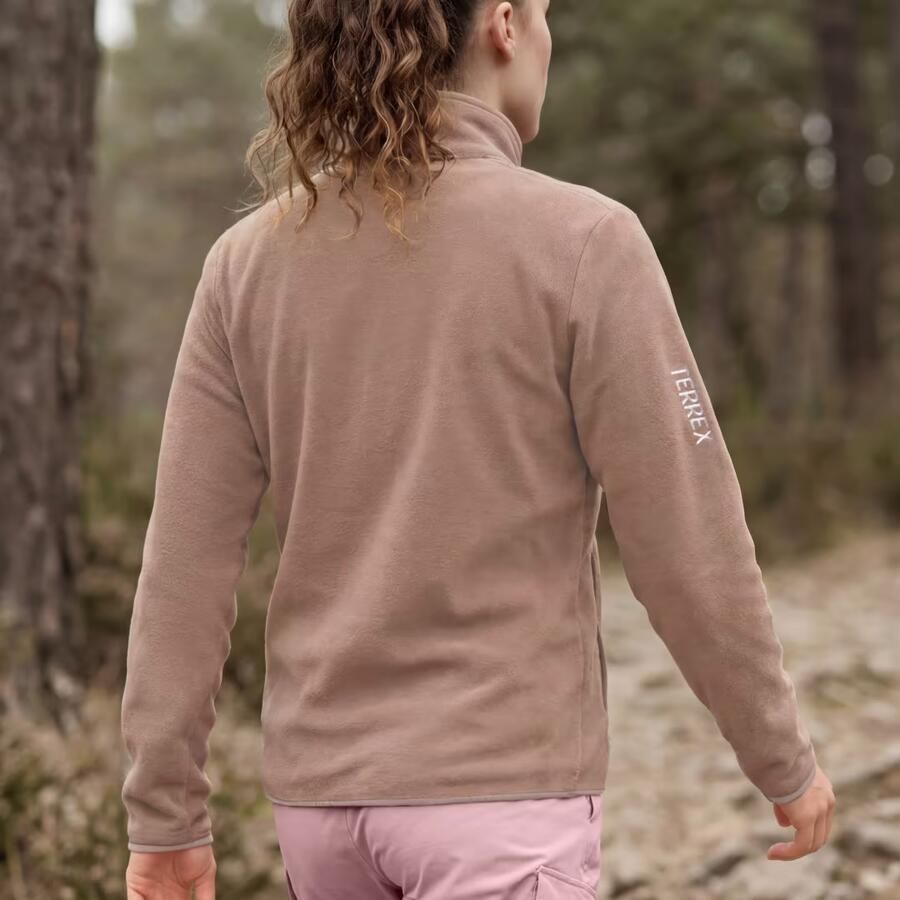 Adidas Terrex Multi Essentials Fleece Jack met Lange Ritssluiting - Foto 3