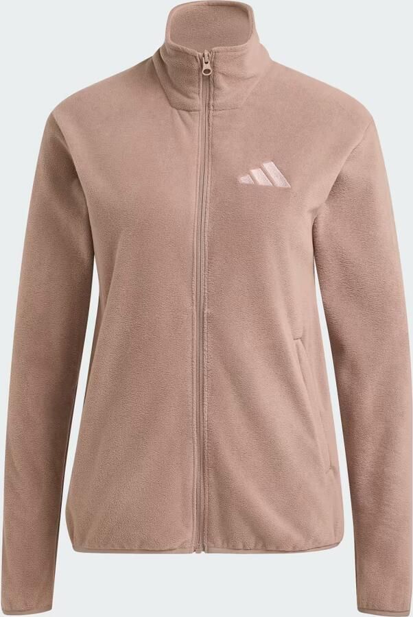 Adidas Terrex Multi Essentials Fleece Jack met Lange Ritssluiting - Foto 4