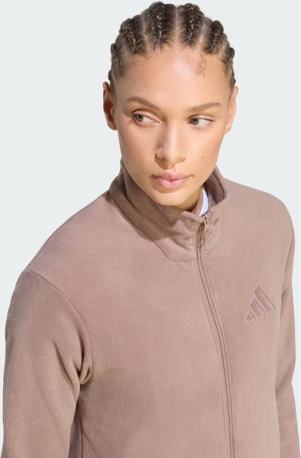Adidas Terrex Multi Essentials Fleece Jack met Lange Ritssluiting - Foto 3