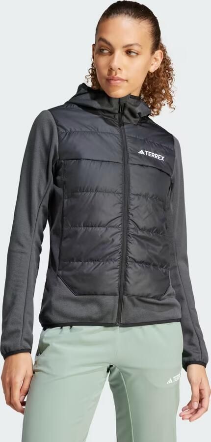 Adidas Terrex Multi Hybrid Insulated Capuchonjack Zwart- Dames Zwart - Foto 6