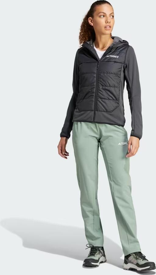 Adidas Terrex Multi Hybrid Insulated Capuchonjack Zwart- Dames Zwart - Foto 3