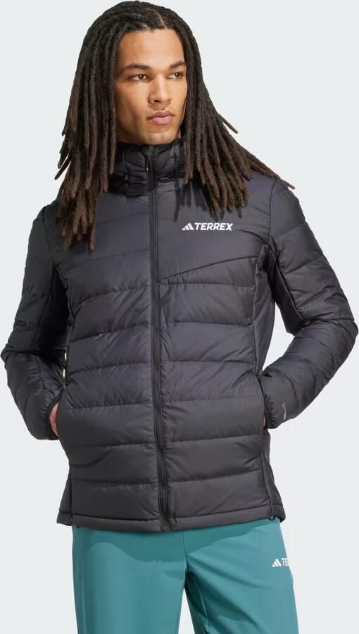 Adidas Terrex Multi Licht CLIMAWARM Donsjack met Capuchon