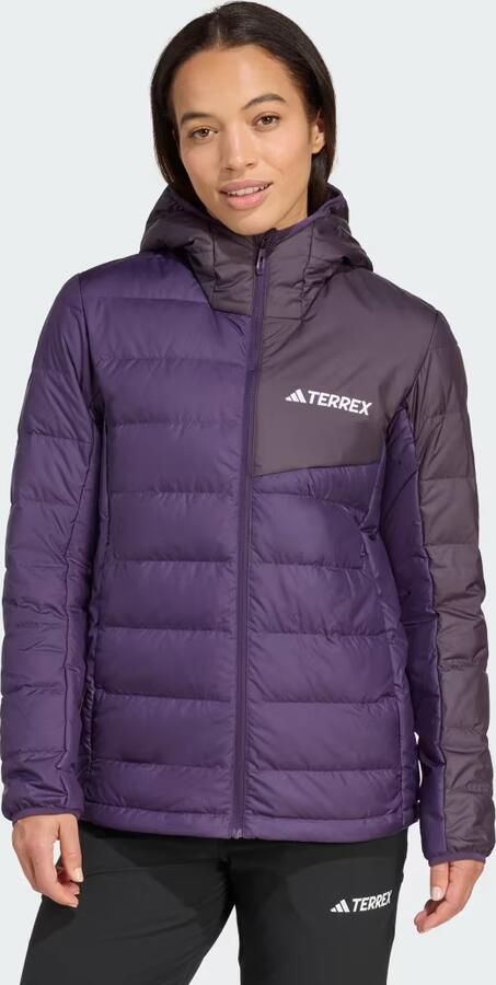 Adidas Terrex Multi Licht CLIMAWARM Donsjack met Capuchon