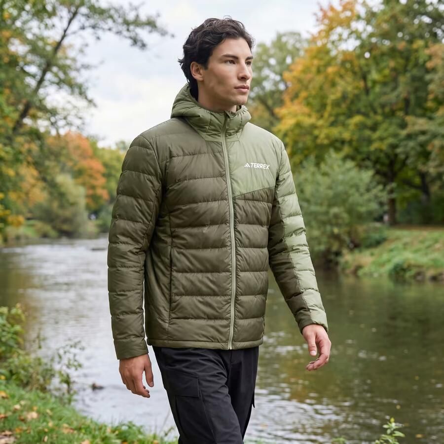 Adidas Terrex Multi Light CLIMAWARM Donsjack met Capuchon - Foto 2
