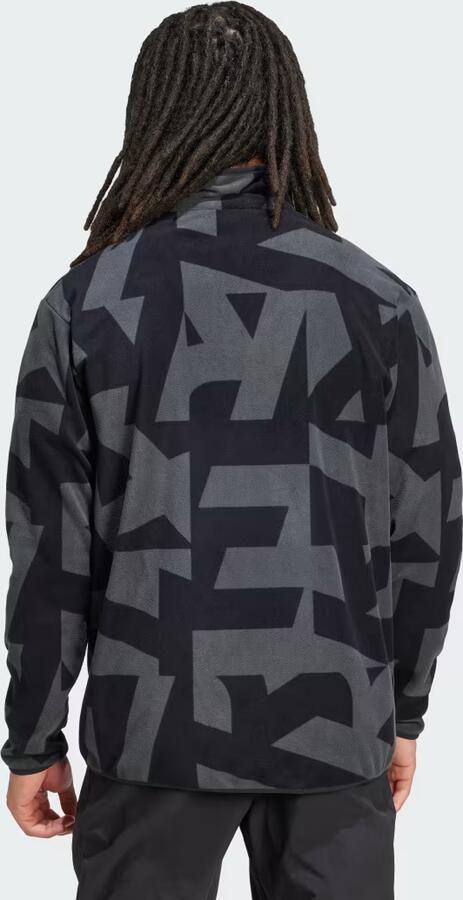 Adidas Terrex Multi Printed Fleece Ritsjack - Foto 5