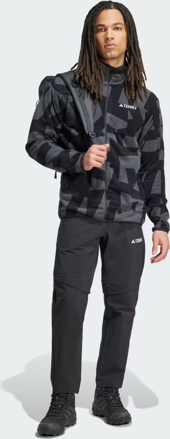 Adidas Terrex Multi Printed Fleece Ritsjack - Foto 6
