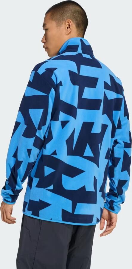 Adidas Terrex Multi Printed Fleece Ritsjack - Foto 5