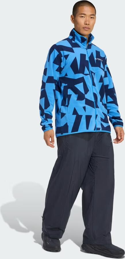 Adidas Terrex Multi Printed Fleece Ritsjack - Foto 6