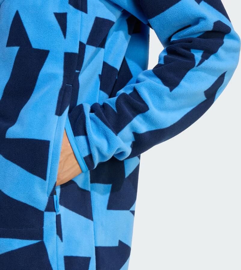 Adidas Terrex Multi Printed Fleece Ritsjack - Foto 2