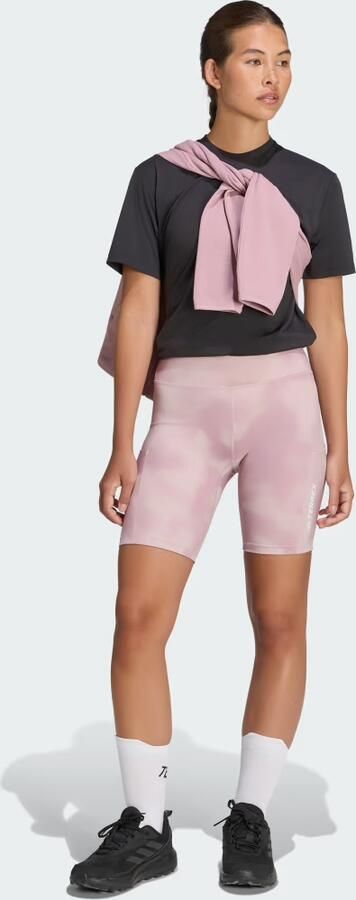 Adidas Terrex Multi Strakke Bedrukte Short 8-Inch - Foto 6