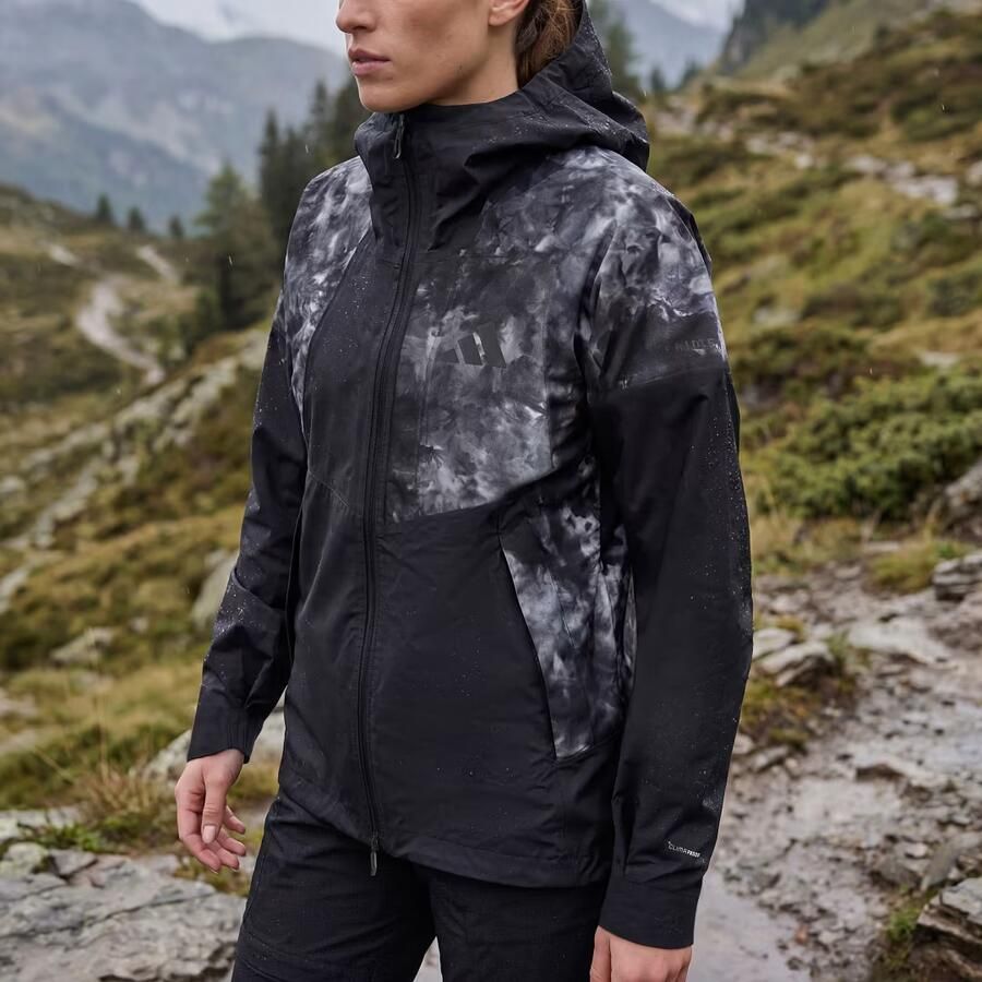 Adidas Terrex Xperior 2.5 Layer Hybrid Primeknit Spray Dye Climaproof Jack - Foto 3
